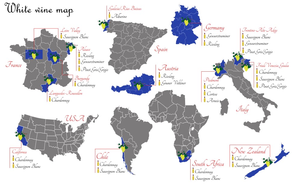 A Chardonnay from Burgundy, Australia, Italy, and California taste like different wine varieties entirely.