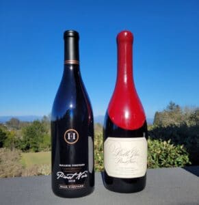 Belle Glos Las Alturas 2019 and Halleck Vineyard Haas Vineyard 2018 are exceptional Pinot Noirs, with very different profiles.