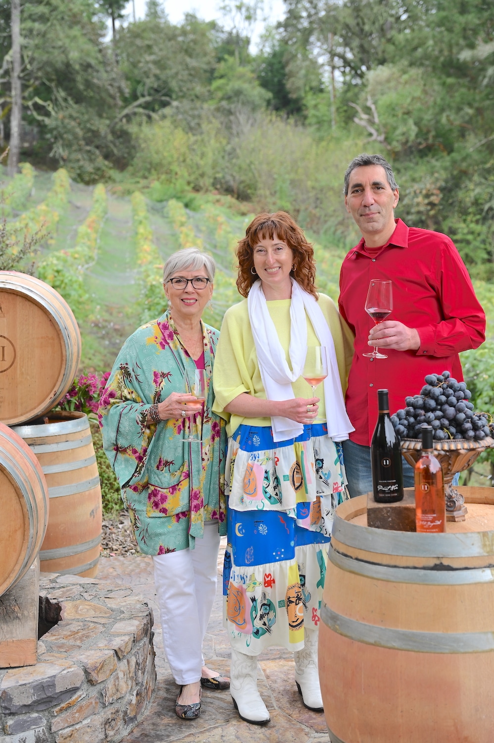 Chardonnay and Pinot Noir Sonoma wines are among the favorite in our tasting room.