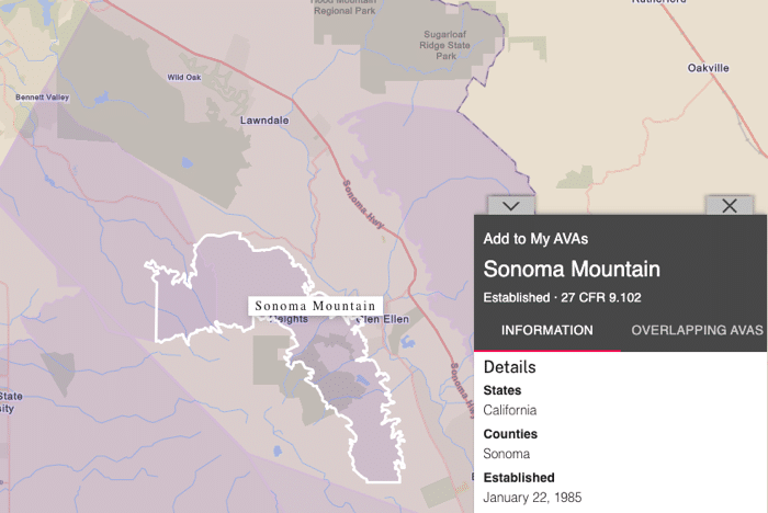 Sonoma Mountain Wine Tasting