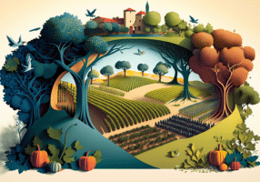 Experience the beauty of sustainable viticulture, where environmental regulation meets grape-growing innovation. Our winegrowers utilize biodynamic practices, and our vineyards are USDA certified. From the red wines of California to the biodynamic wines of Austria, our commitment to sustainability is evident in every glass. By reducing food waste and practicing sustainable farming, we are leading the way towards a more sustainable future. #sustainability #iso14001 #winegrowing #environmentalregulation #biodynamicwines #usda #grapes #californiawines #austrianwines #olivetrees #foodwaste #winegrower