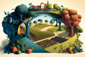 Experience the beauty of sustainable viticulture, where environmental regulation meets grape-growing innovation. Our winegrowers utilize biodynamic practices, and our vineyards are USDA certified. From the red wines of California to the biodynamic wines of Austria, our commitment to sustainability is evident in every glass. By reducing food waste and practicing sustainable farming, we are leading the way towards a more sustainable future. #sustainability #iso14001 #winegrowing #environmentalregulation #biodynamicwines #usda #grapes #californiawines #austrianwines #olivetrees #foodwaste #winegrower
